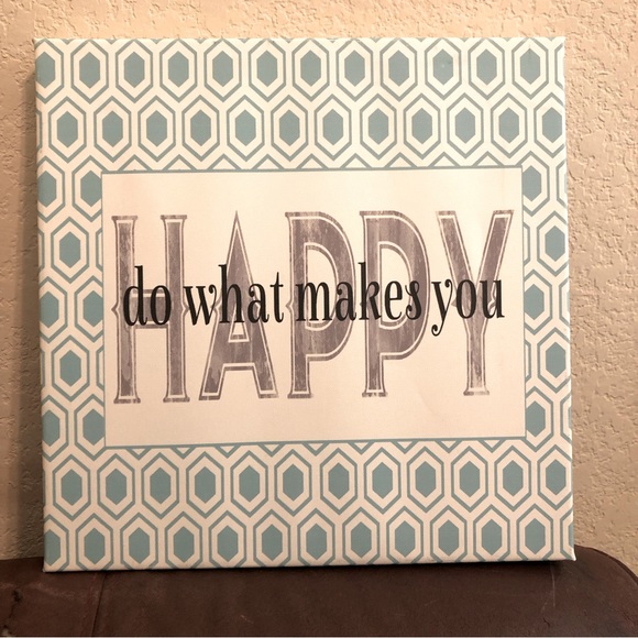 EUC “Do What Makes You Happy” Canvas - Picture 1 of 2